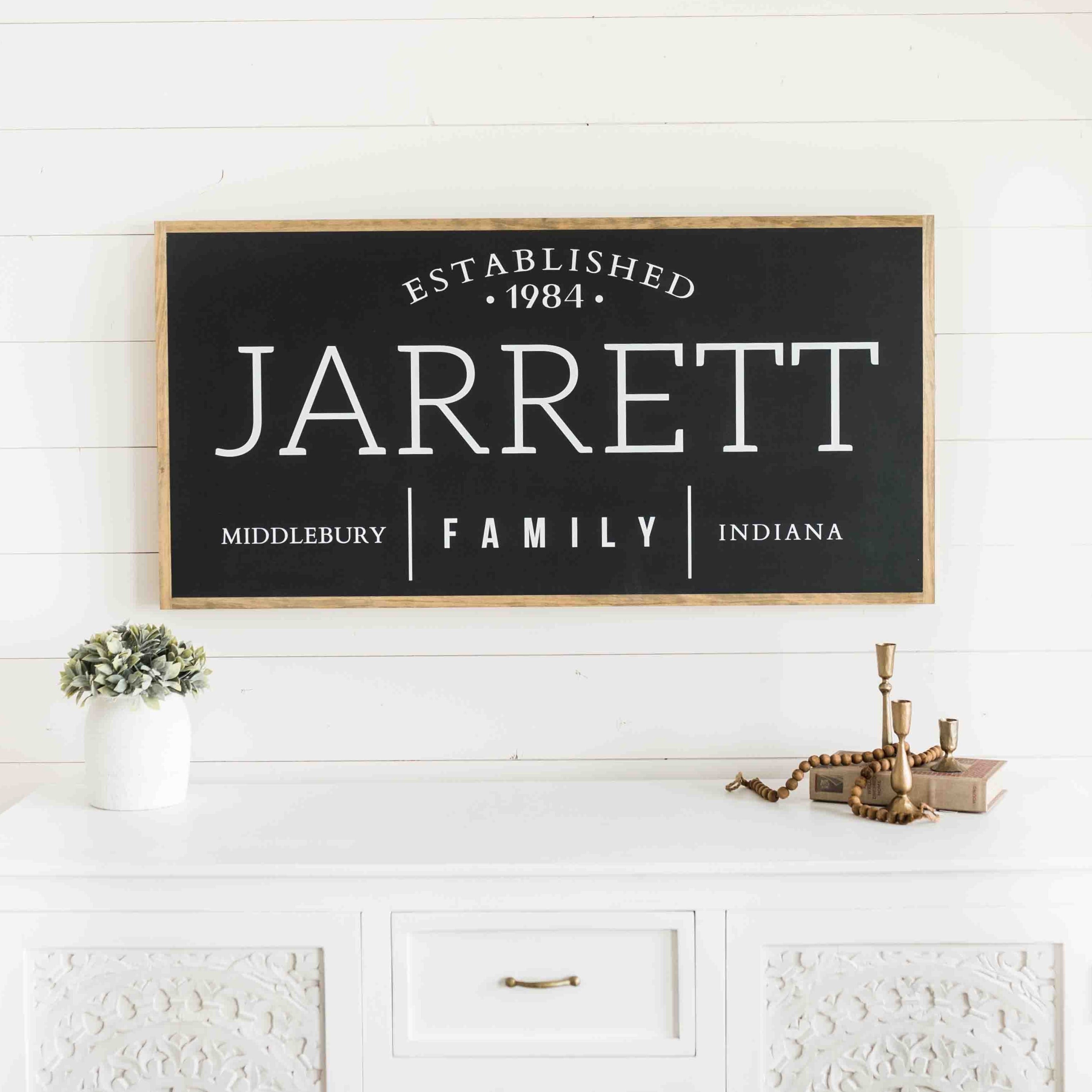 Family Established Customizable Joyfully Said