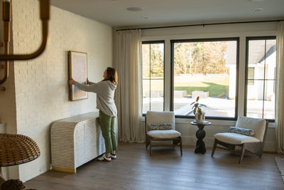 How To Hang Your Joyfully Said Wall Art