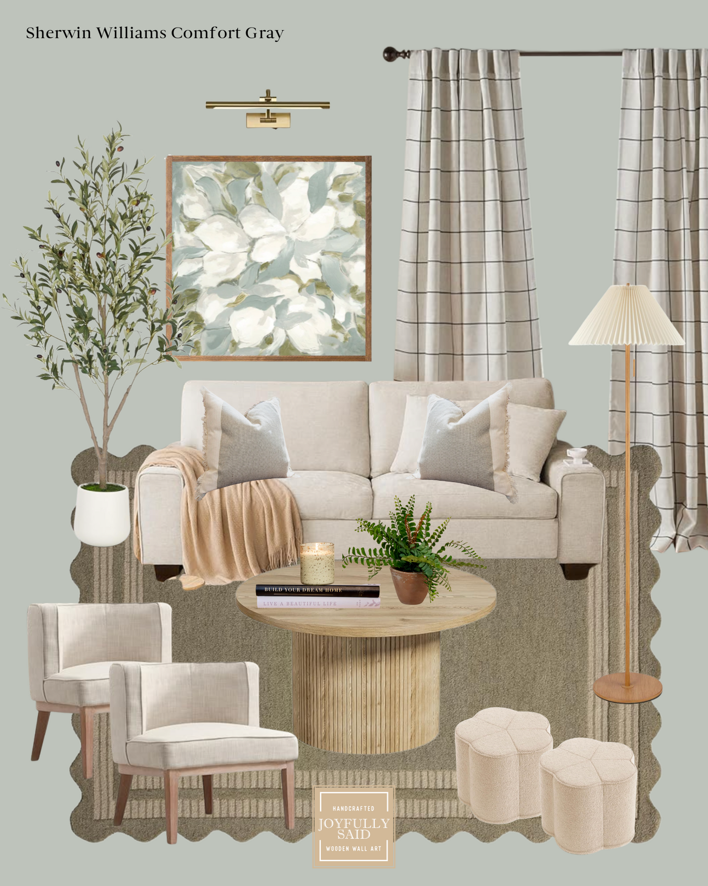 In Full Bloom Living Space Look