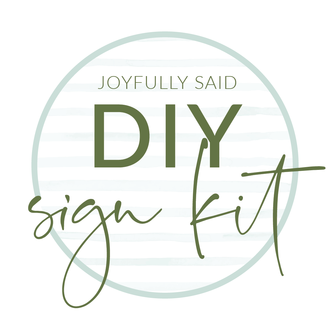DIY Sign Kits