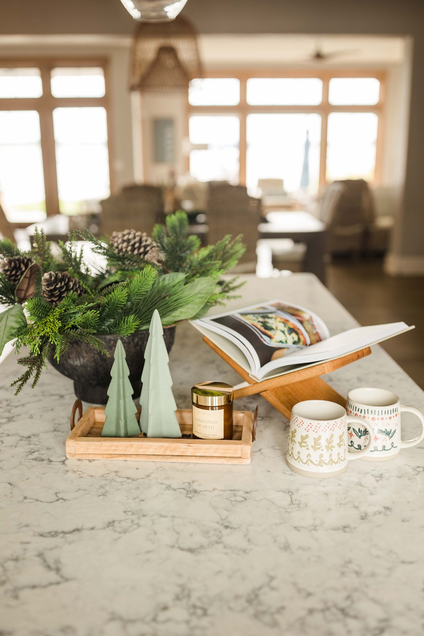 Holiday Kitchen Island