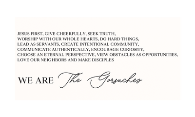 Family Manifesto | Personalized