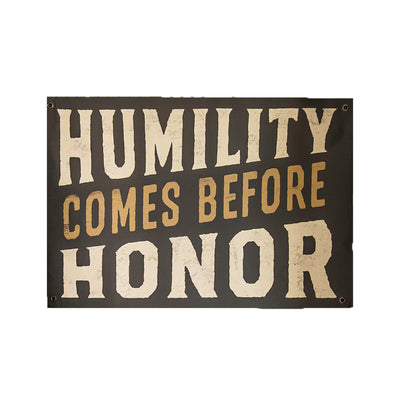 Humility Before Honor | Canvas Banner