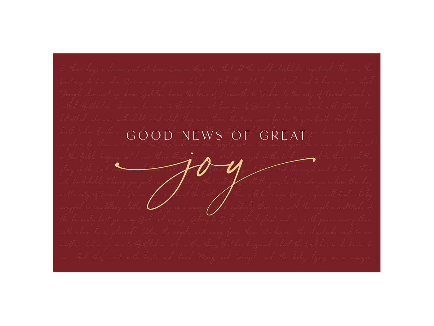The Story of Christmas