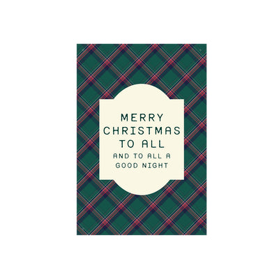 Merry Christmas to All | Canvas Banner