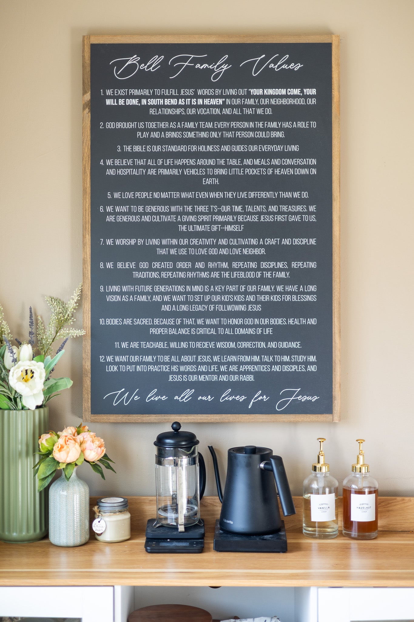 Family Values | Personalized