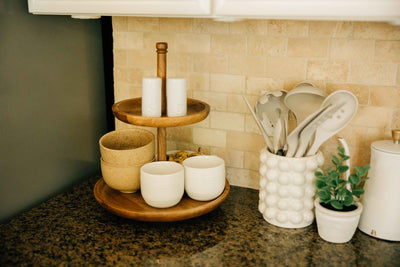 Brown Stoneware Bowl