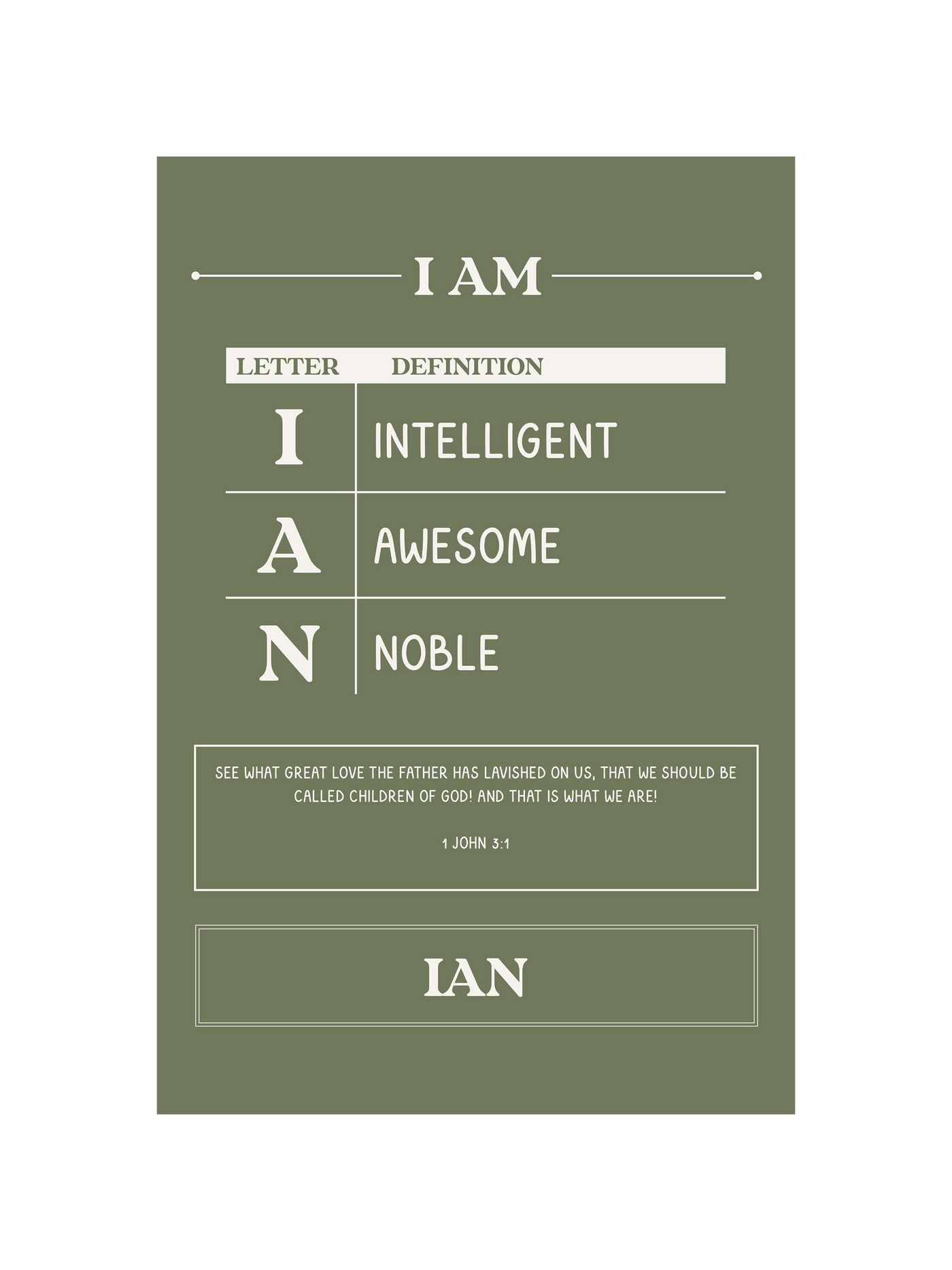 ID Card | Personalized