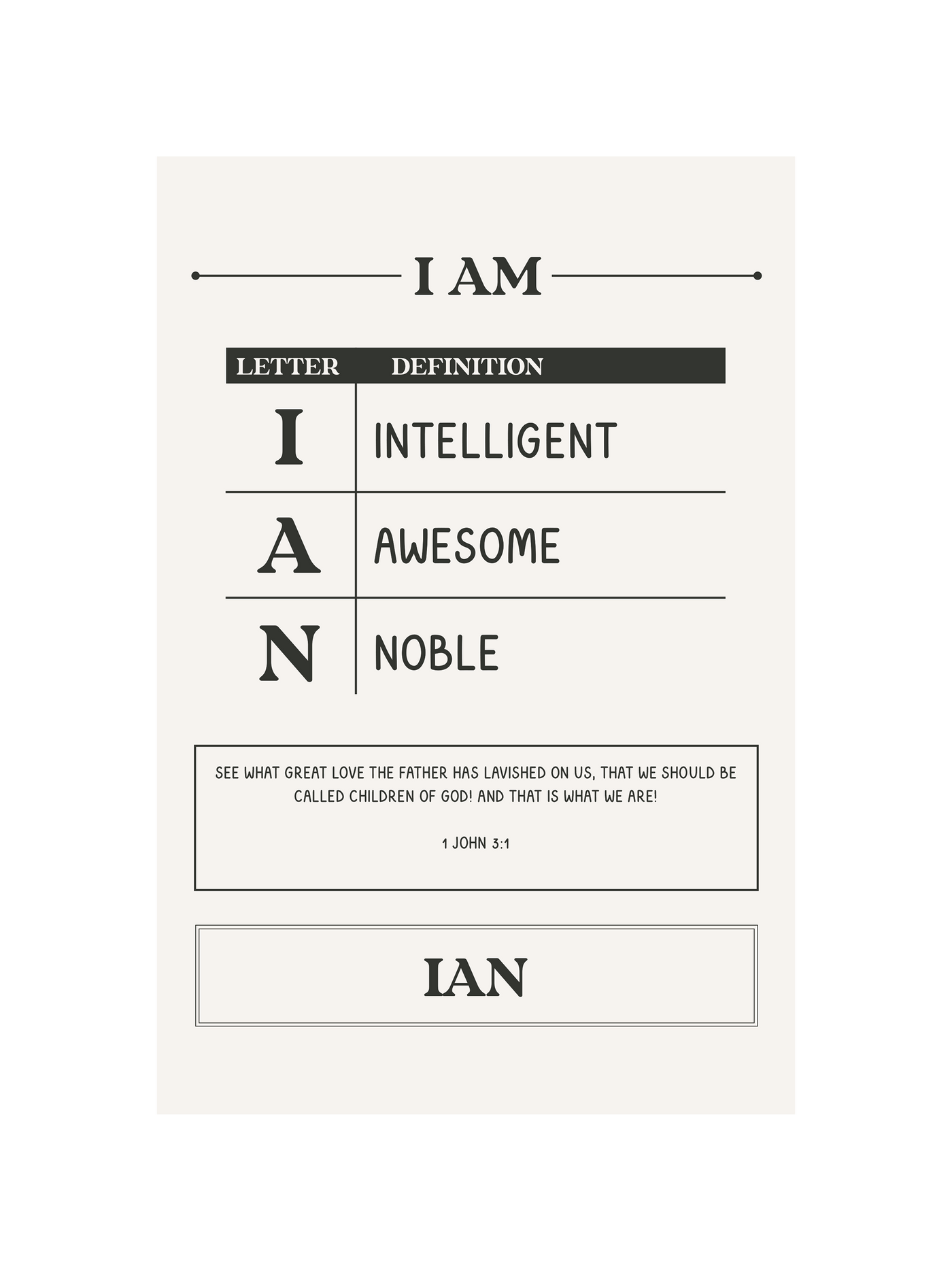 ID Card | Personalized