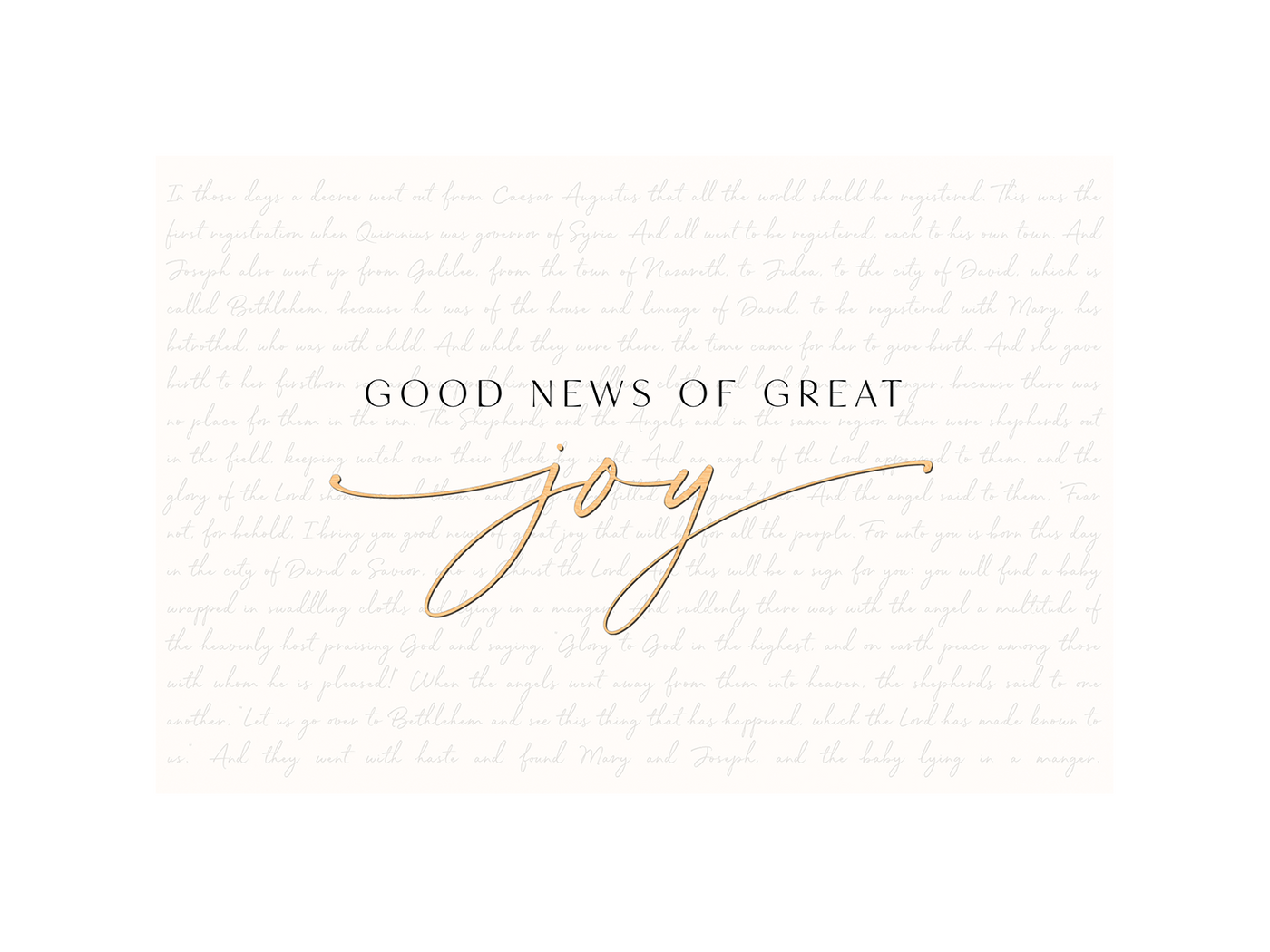 The Story of Christmas