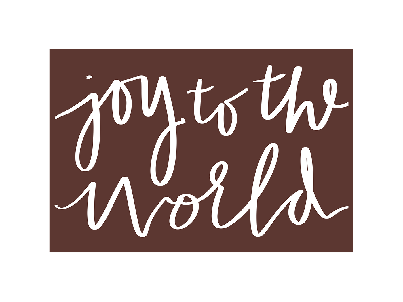 Joy to the World