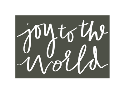Joy to the World