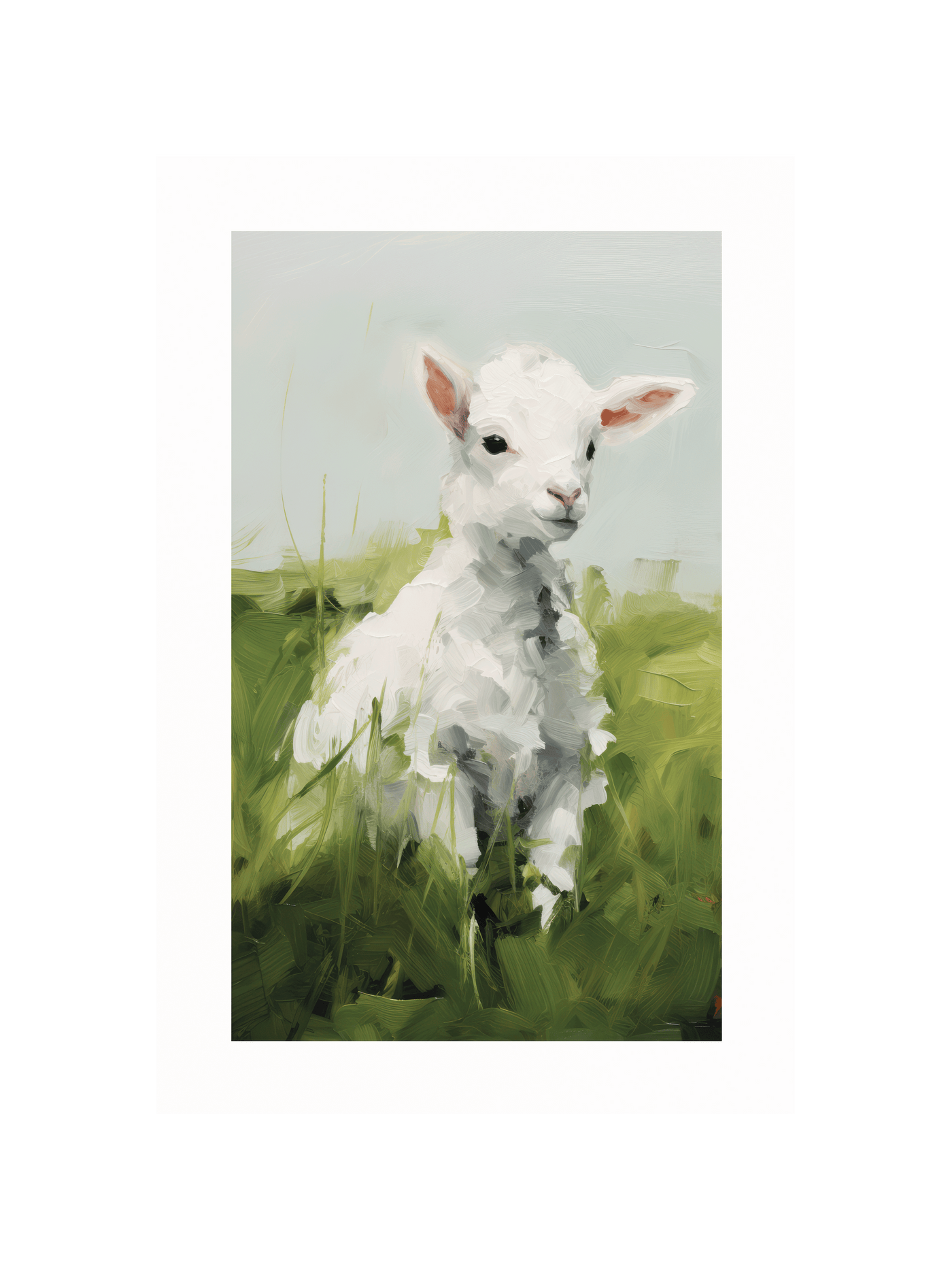 Lamb | Vintage Art