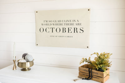 Octobers | Canvas Banner
