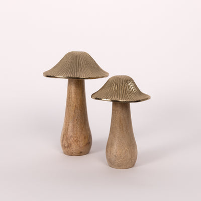 Mixed Material Mushroom | 2 Sizes