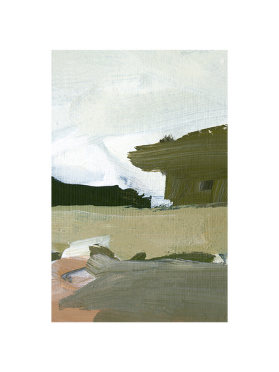 Land & Sky Abstract by Natalia McGuffee | Pair or Single