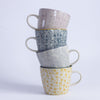 Garden Pressed Stoneware Mug | 4 Styles