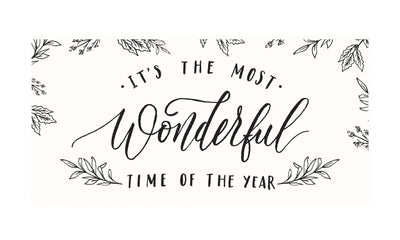 It's the most wonderful time of the year