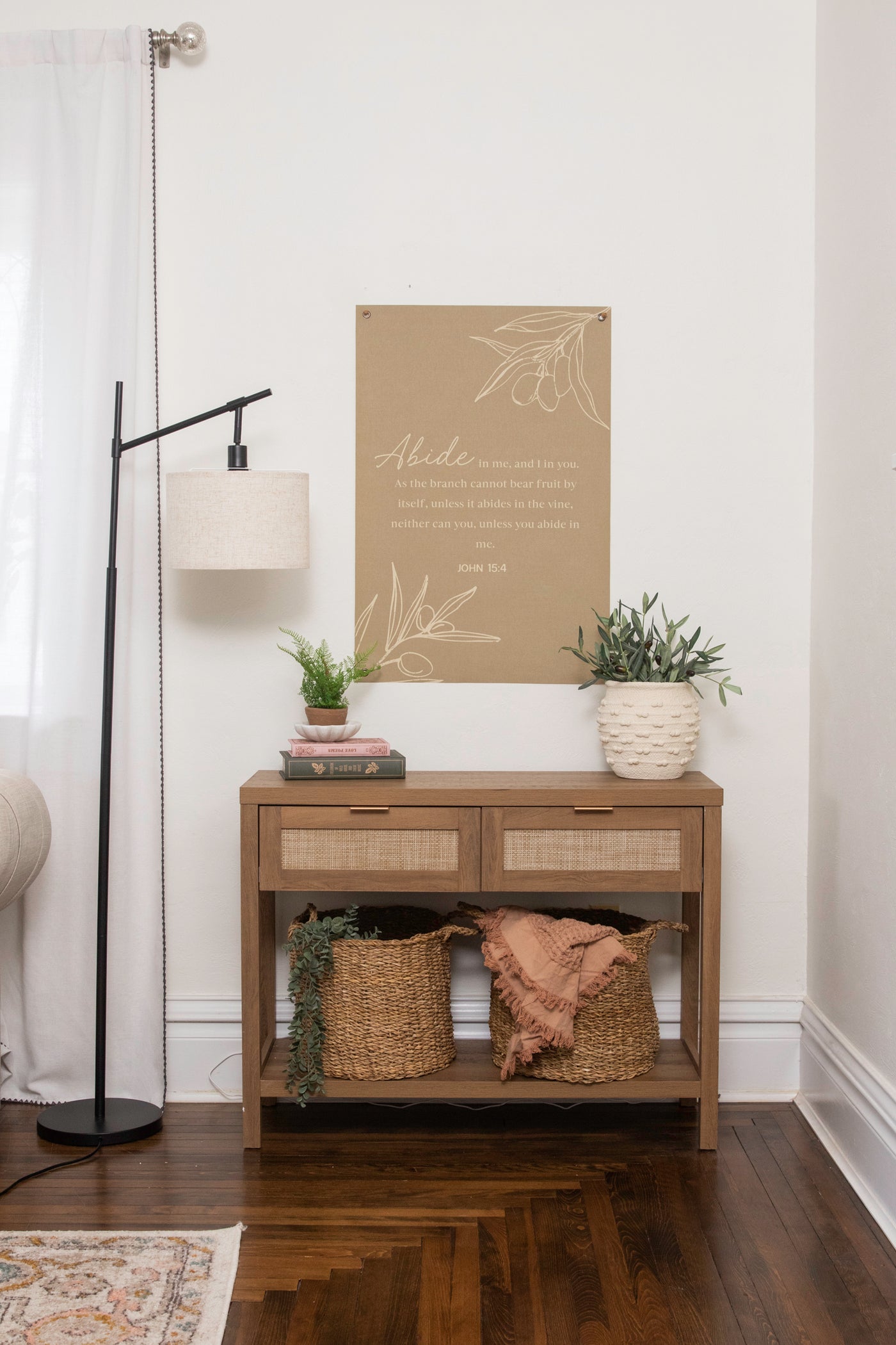 Abide in Me | Canvas Banner