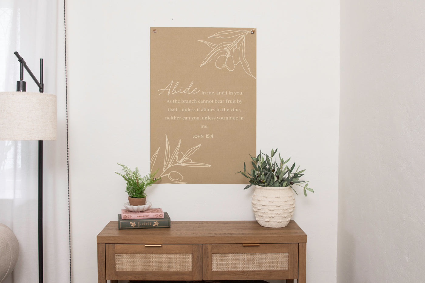 Abide in Me | Canvas Banner