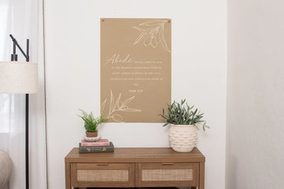 Abide in Me | Canvas Banner