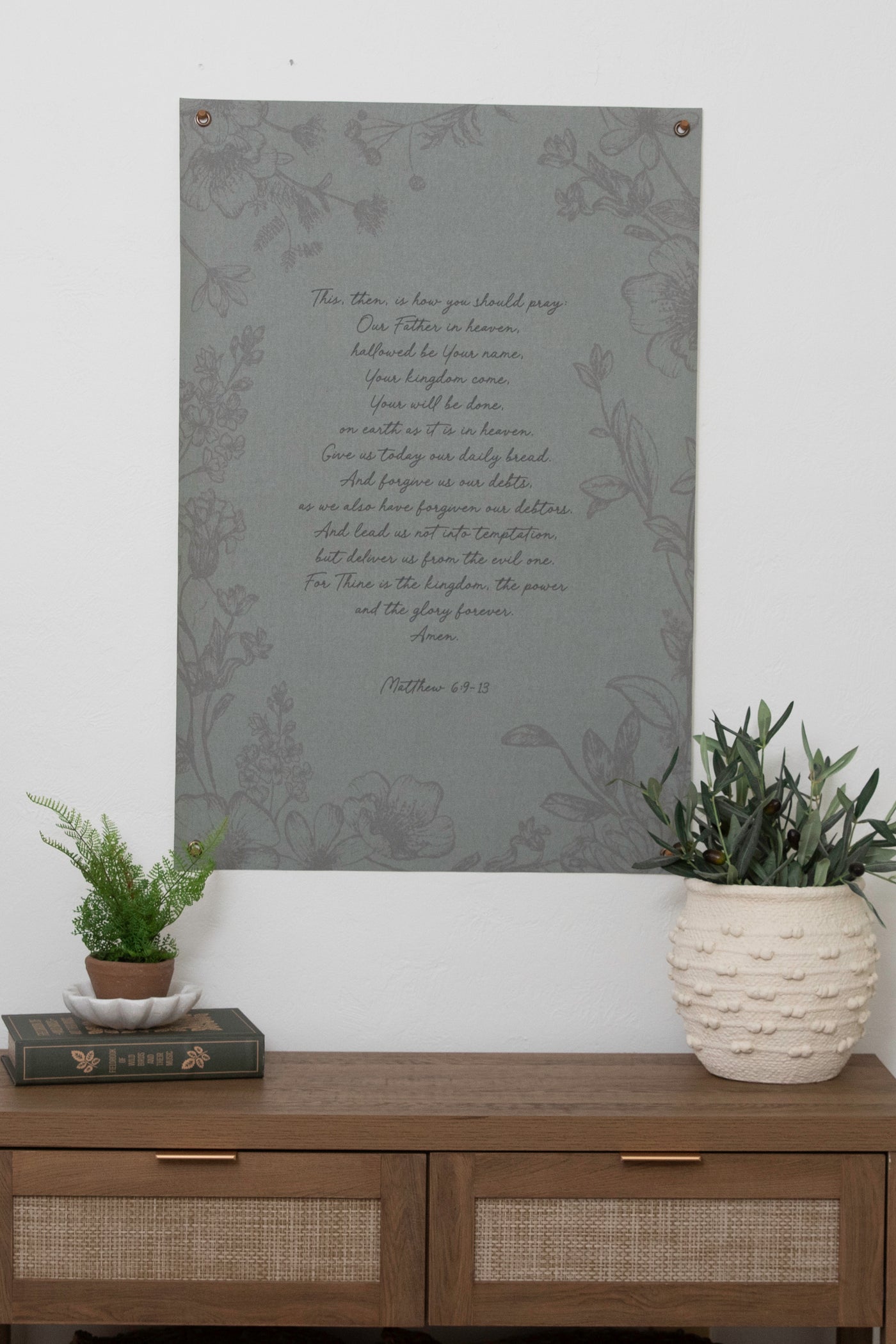The Lord's Prayer | Canvas Banner