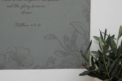 The Lord's Prayer | Canvas Banner