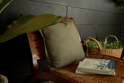 Basil Linen Pillow