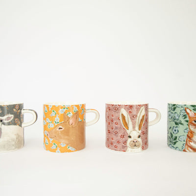 Stoneware Animal Mug | 4 Styles