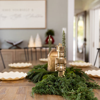 Set of 2 Gold Nutcrackers