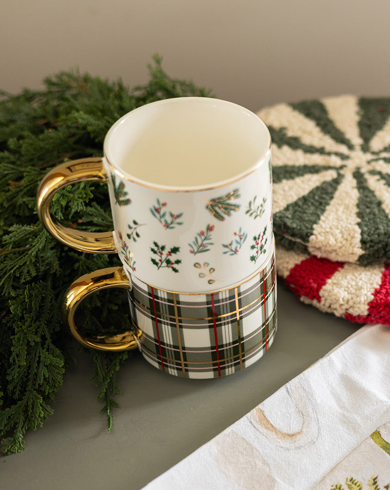 Holiday Greenery Coffee Mug