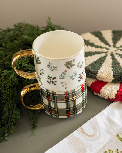 Holiday Greenery Coffee Mug