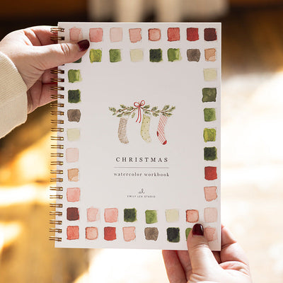 Emily Lex Watercolor Workbook: Christmas