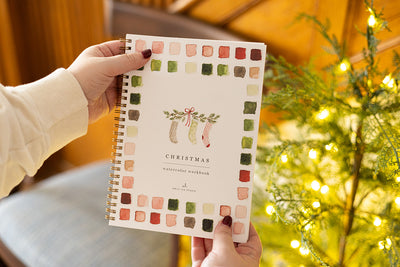 Emily Lex Watercolor Workbook: Christmas