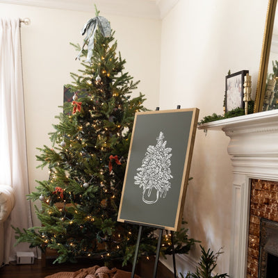 Vintage Holiday Sketch