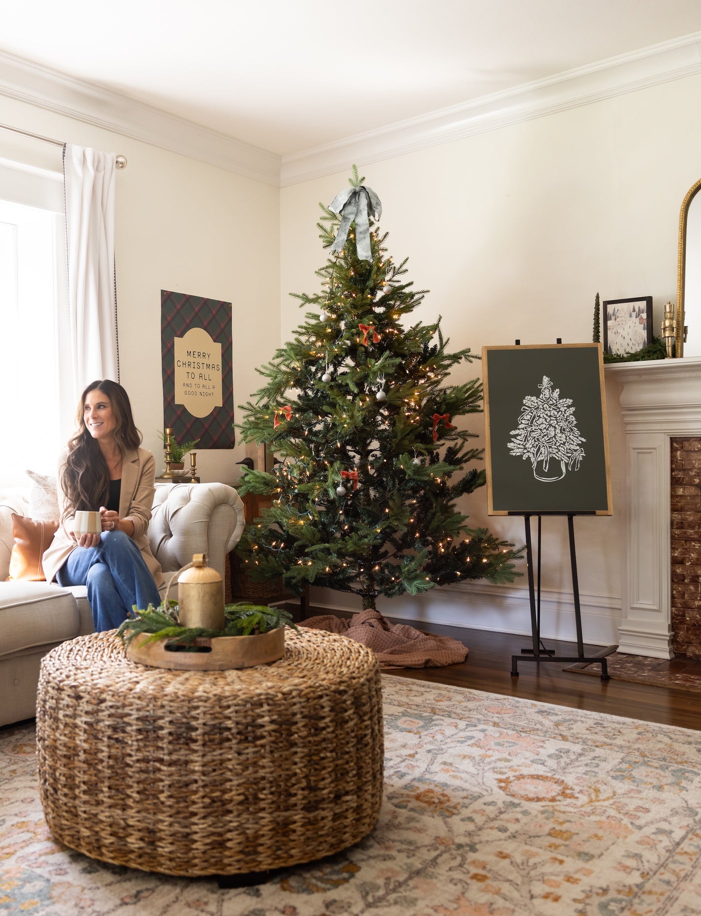 Merry Christmas to All | Canvas Banner
