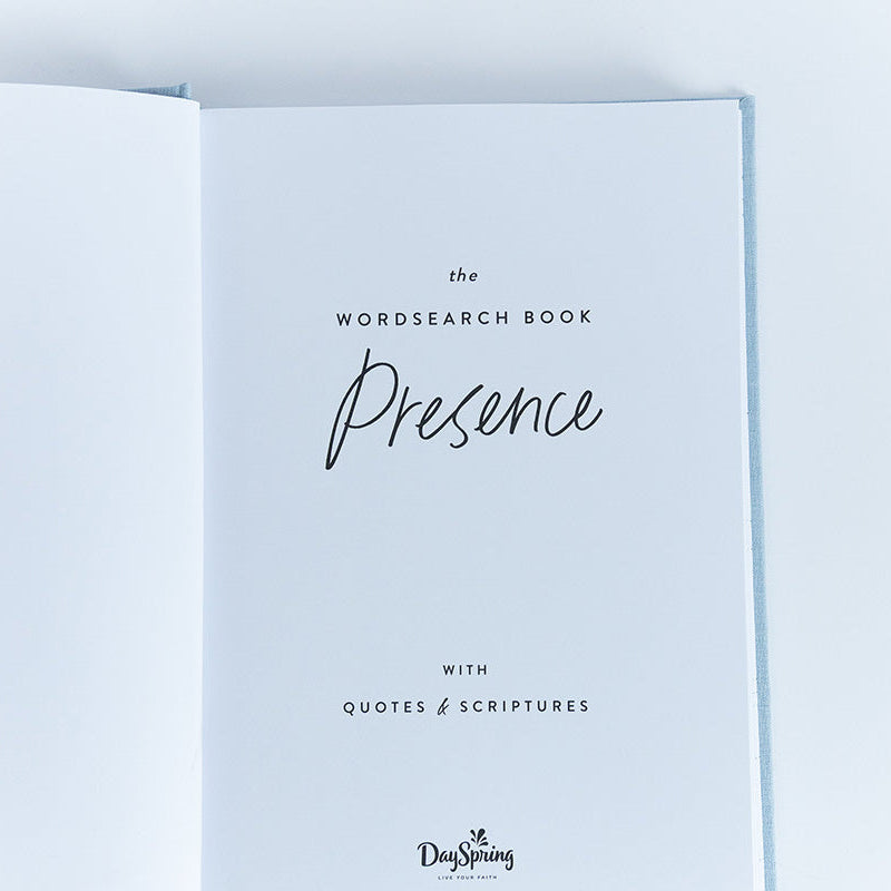 Presence Wordsearch Book