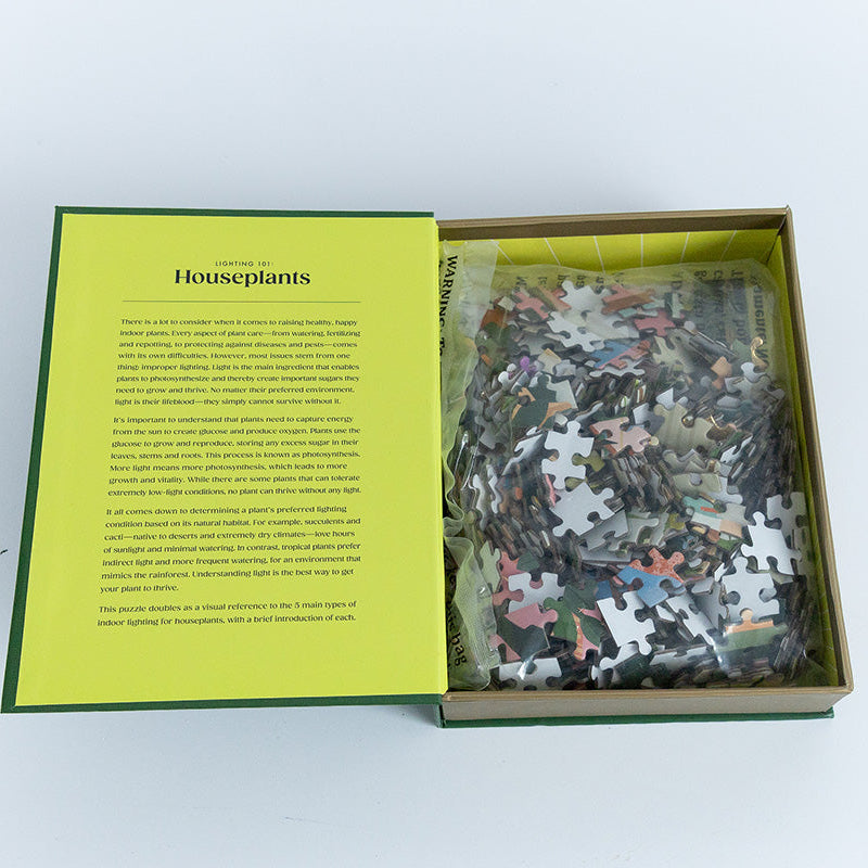 House Plant Book Puzzle