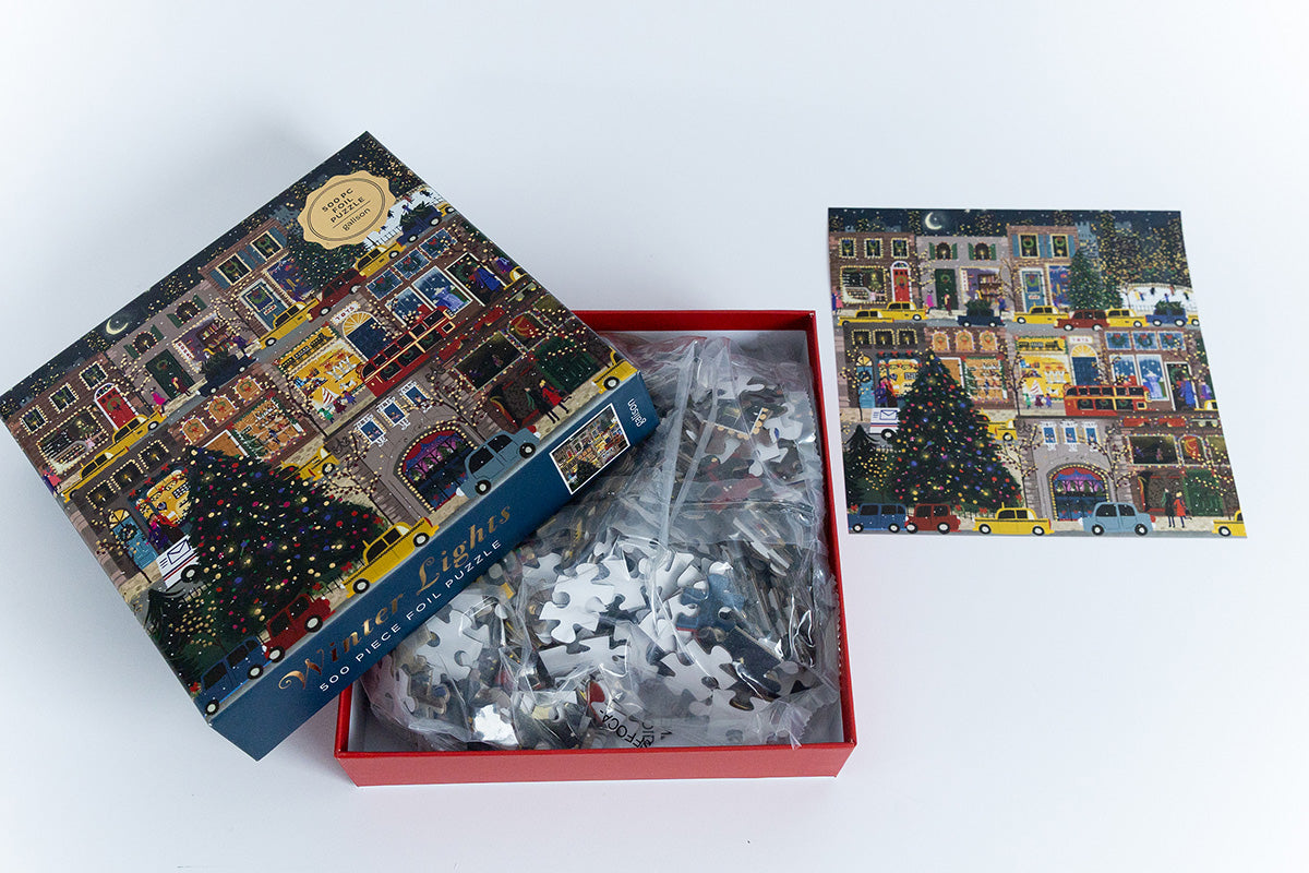 Winter Lights Foil Puzzle