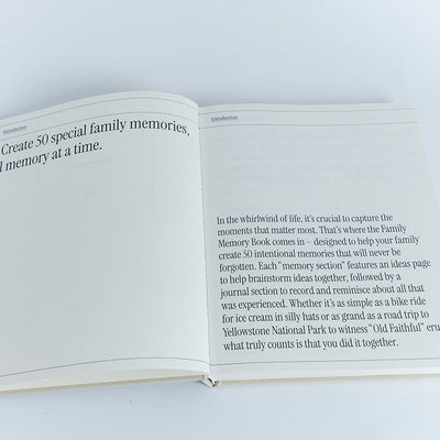 Family Memory Book
