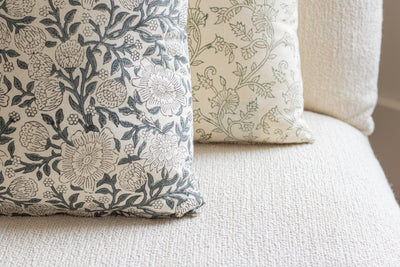 Lila Budding Stems Pillow