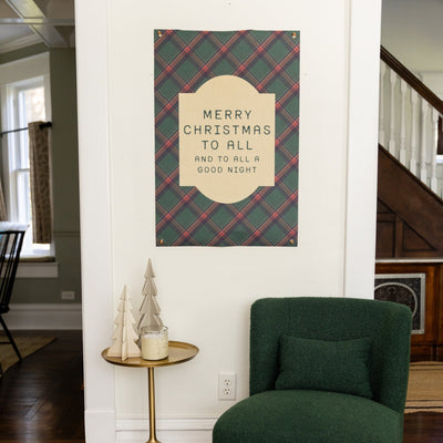Merry Christmas to All | Canvas Banner
