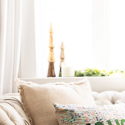 Carved Two-Toned Wooden Tree | 2 Sizes