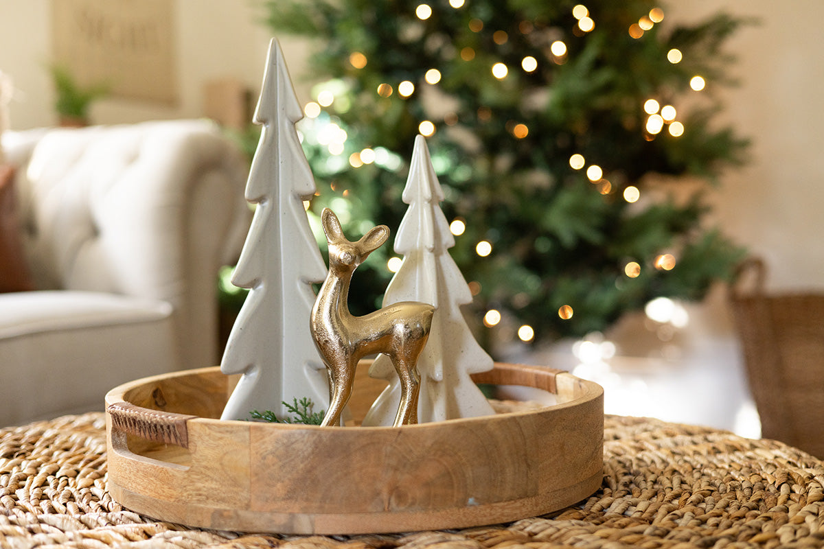 Gold Deer Figure