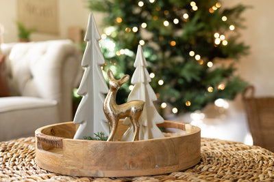 Gold Deer Figure