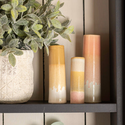 Sunset Bud Vase Trio