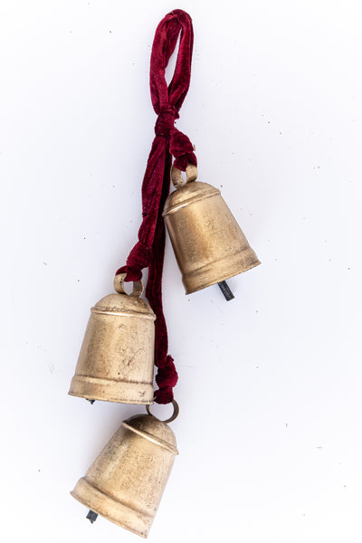 Burnt Gold Three Bell Hanger