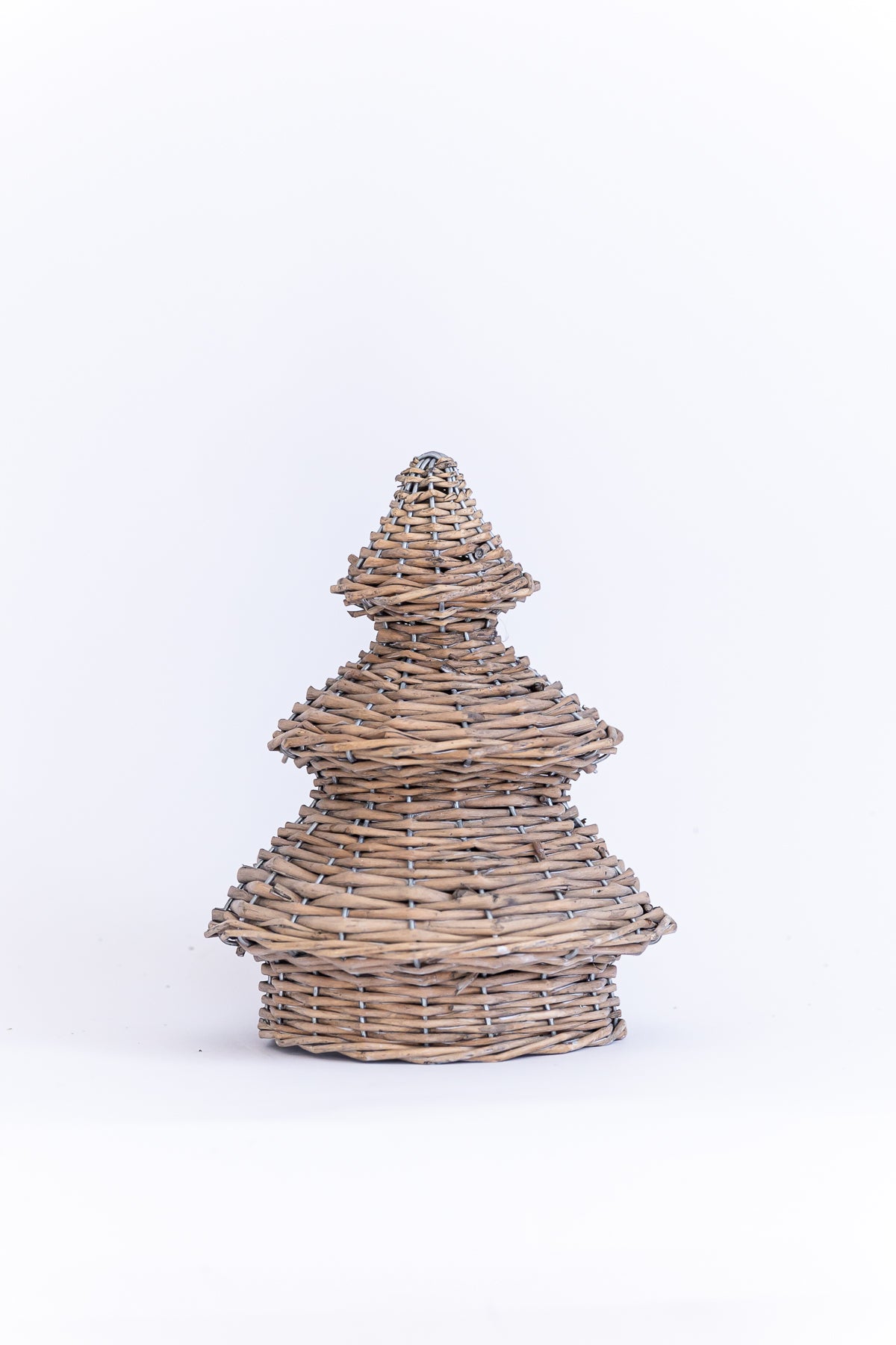 Festive Woven Wicker Tree | 2 Sizes