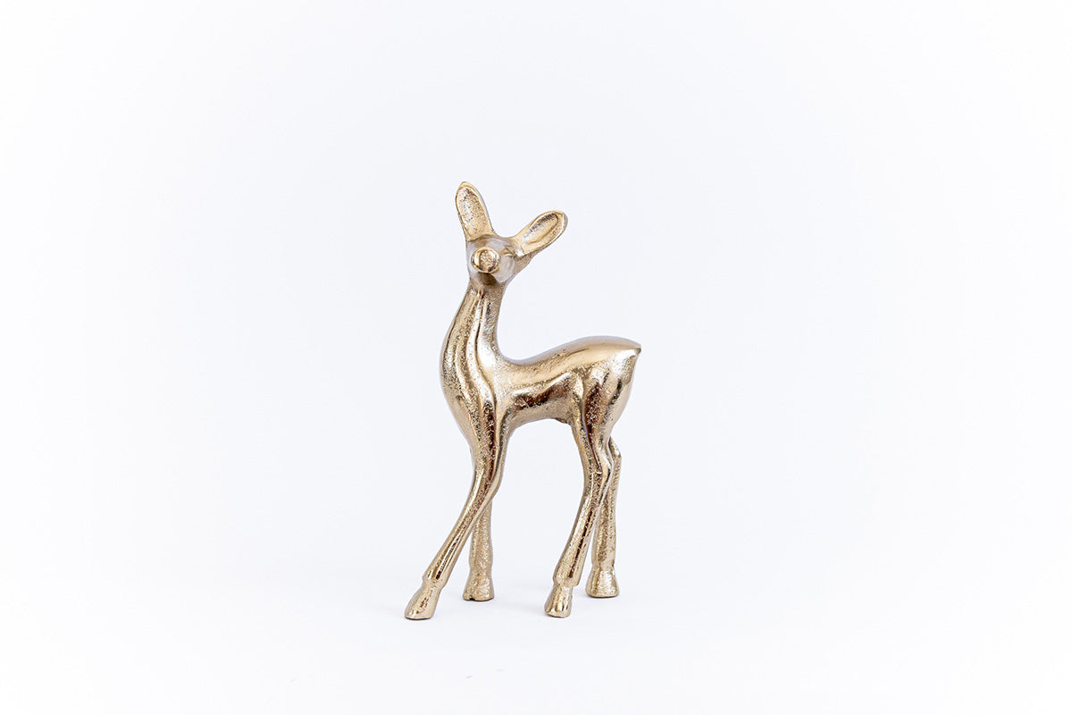 Gold Deer Figure