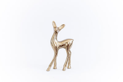 Gold Deer Figure